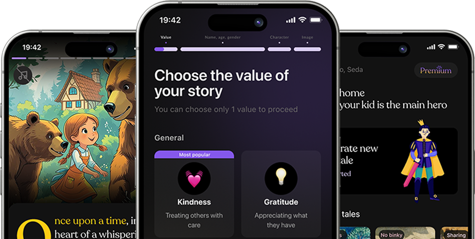 Patmi app preview on phones